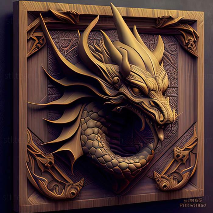 3D model The Legend of Spyro Dawn of the Dragon game (STL)
